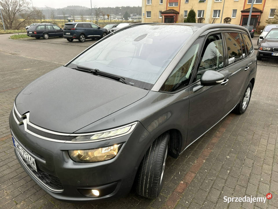 Citroen C4 Grand Picasso Niezawodna benzyna 7 isofix Wejherowo sprzedam