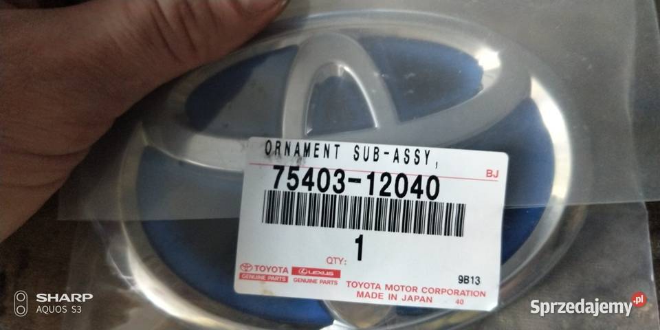 Toyota Auris II Logo blędy pokrywy tył Hybryda łódzkie Łódź