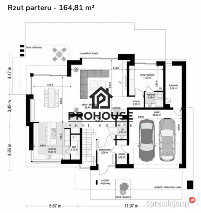 Dom wolnostojący 25792m2 Niemcz 257.92m2