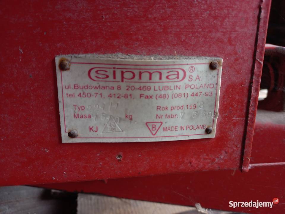 PRASA KOSTKUJĄCA SIPMA POLSKA Puchały Stare