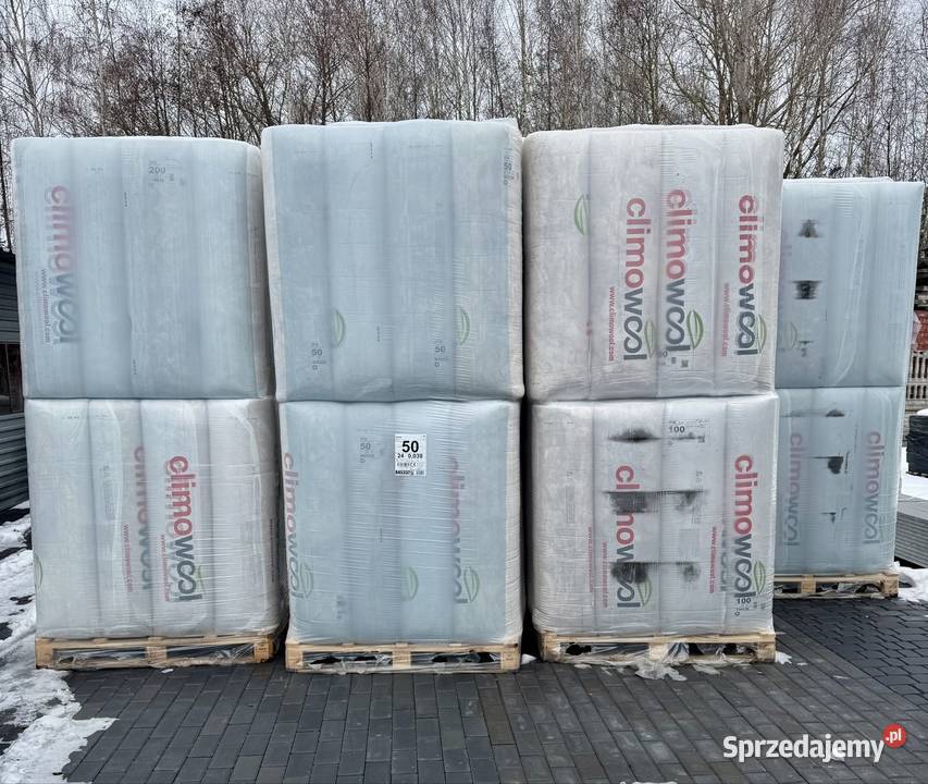 Wełna mineralna mata Climowool DF1 039 lambda świętokrzyskie Oleśnica