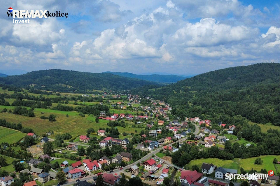 Działka z widokiem na Pilsko 1025 m Krzyżowa