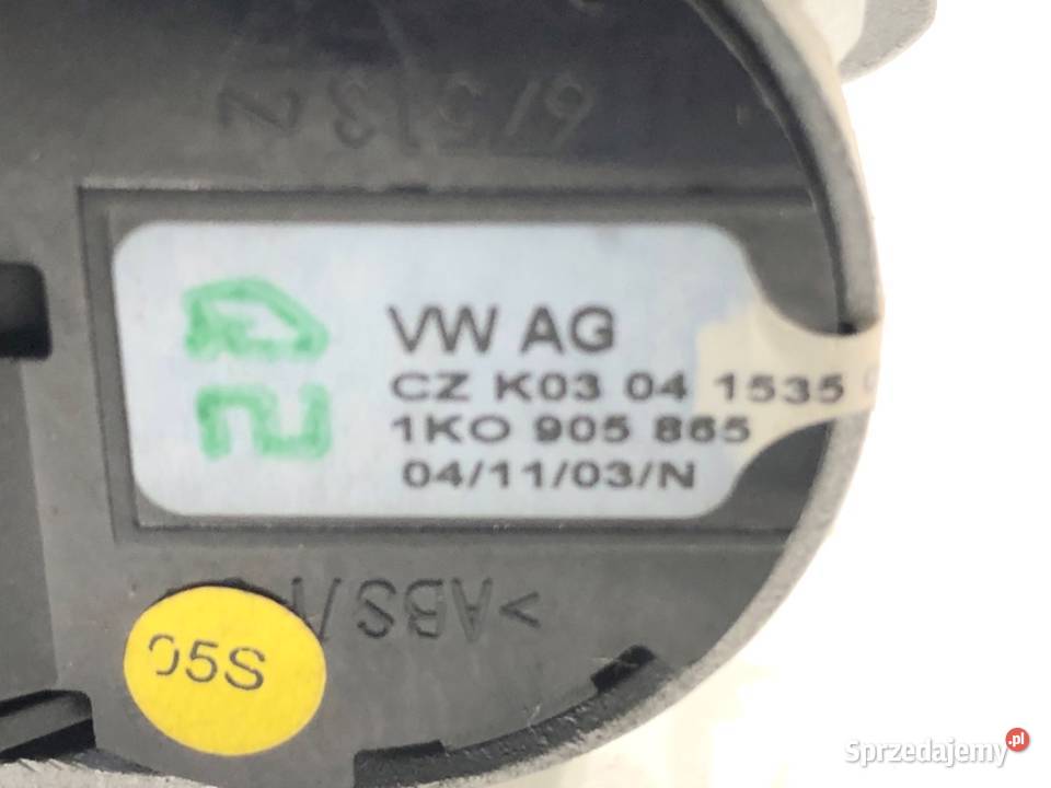 STACYJKA SEAT ALTEA 1K0905865 16 102 KLUCZYK podkarpackie