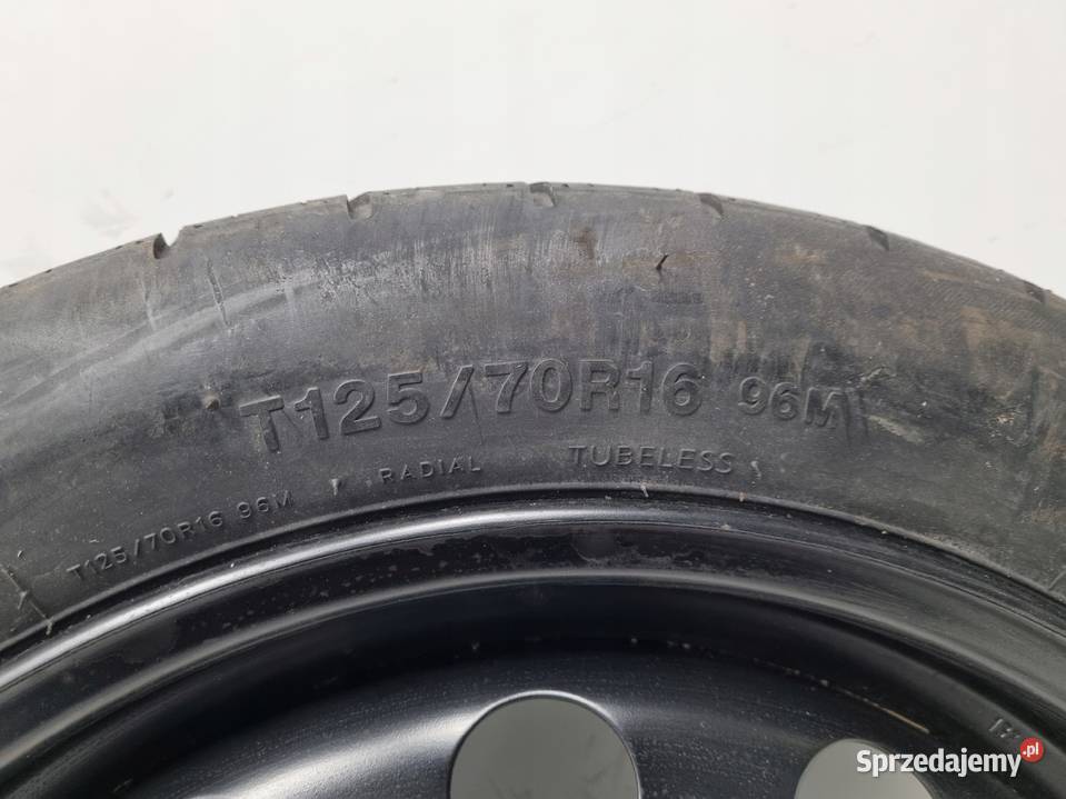 KOŁO DOJAZDOWE Audi Seat Vw Golf V 12570 R16