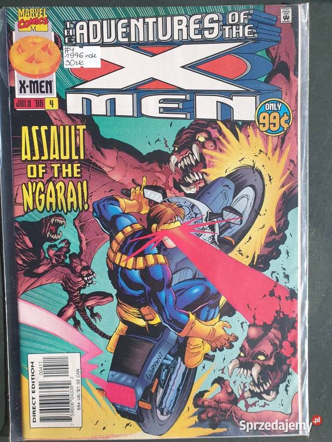 XMen Adventures zestaw 6 oryginalnych komiksów pomorskie
