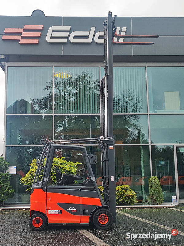 Wózek widłowy Linde E25H01600 triplex 533 m