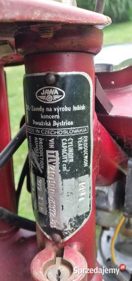Jawa babetta typ 210 z 1991r sprowadzony Skarżysko-Kamienna