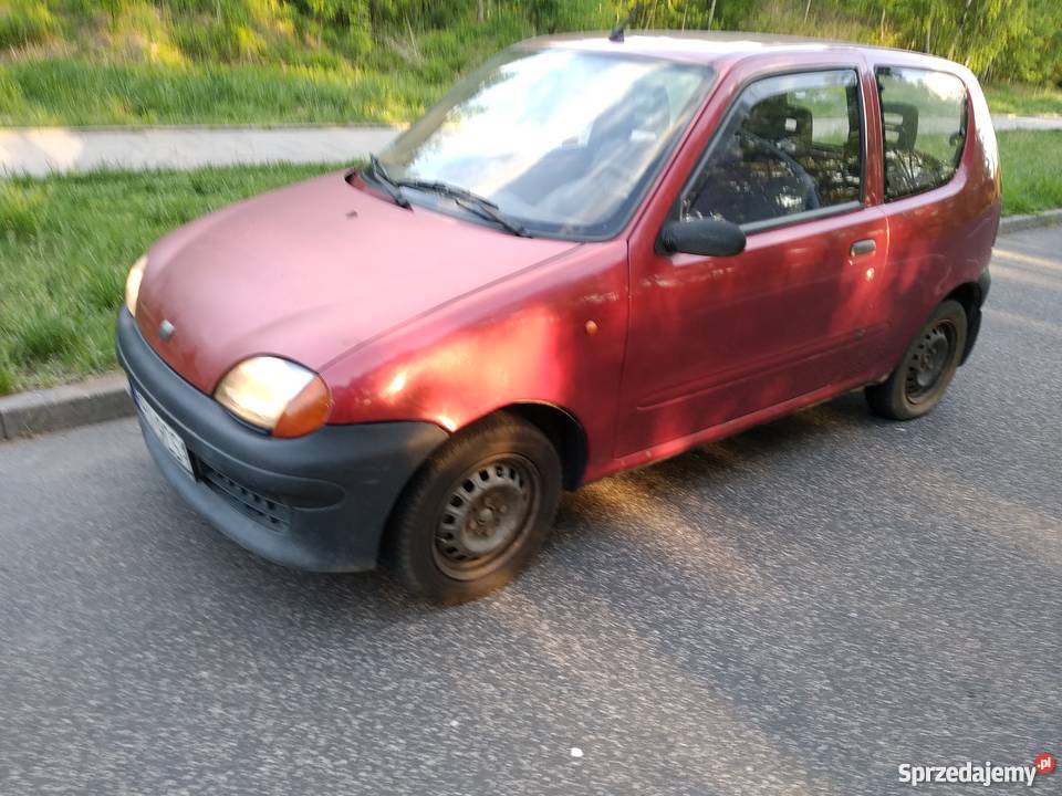 Fiat Seicento 11 Benzyna gaz Łódź sprzedam