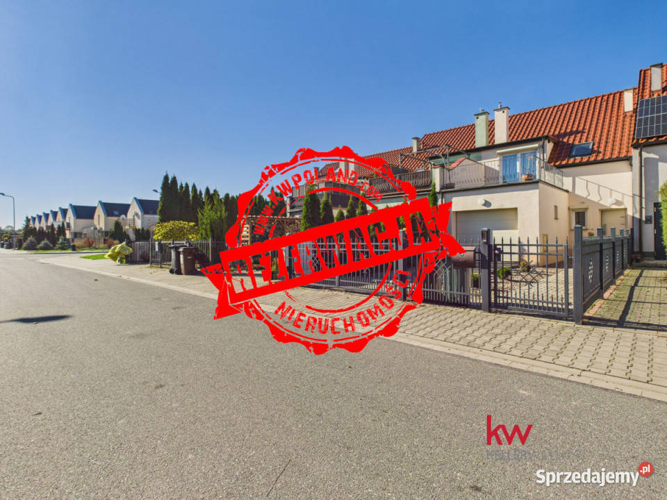 Dom szeregowy Kąty Wrocławskie Legionów 12883m2 sprzedam