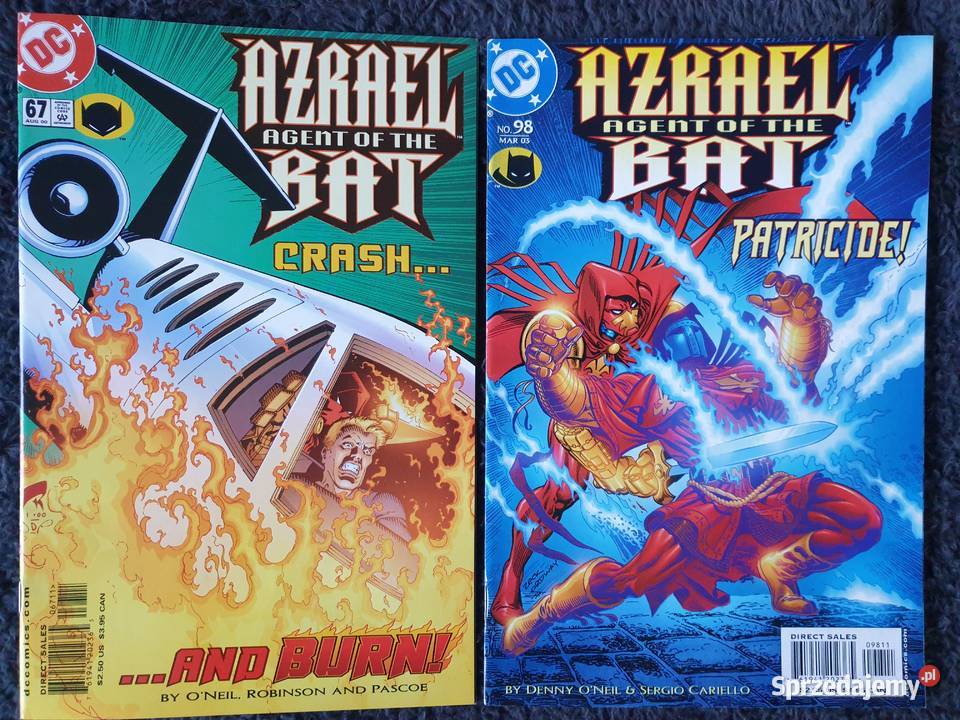 Azrael Agent Of The Bat zestaw 26 komiksów DC Amerykańskie Gdynia