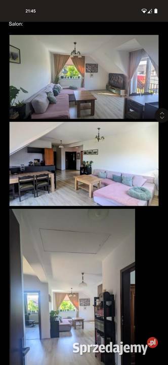Mieszkanie 100m2 z ogrodem 350m2 1 piętro dolnośląskie