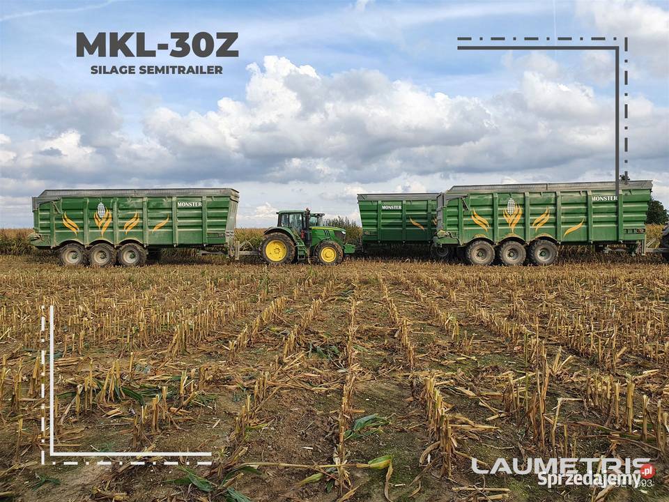 Laumetris Przyczepa objętościowa MKL30Z 40 m podlaskie Białystok