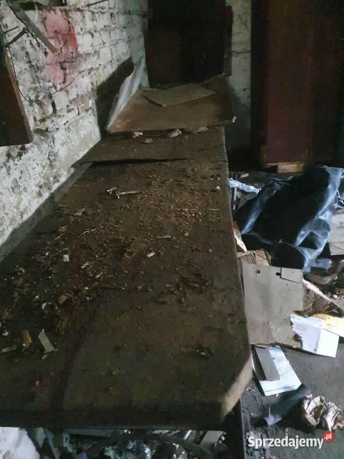 Stary stół warsztatowy przemysłowy żeliwny Warszawa