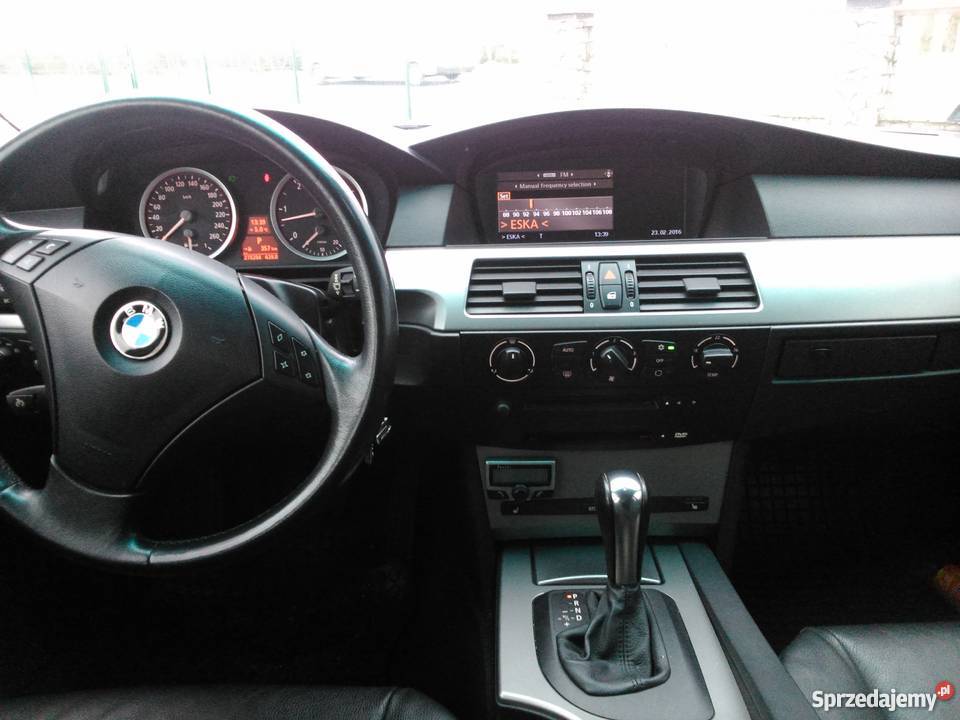 BMW E61 30D skóra automat Seria 5 Gniezno