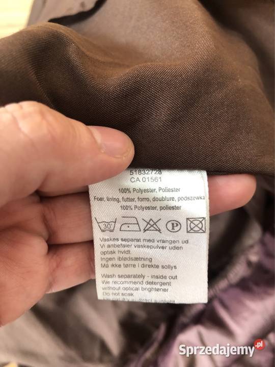 Brązowa długa spódnica z cekinami Maxi brązowy/beżowy Kłodawa