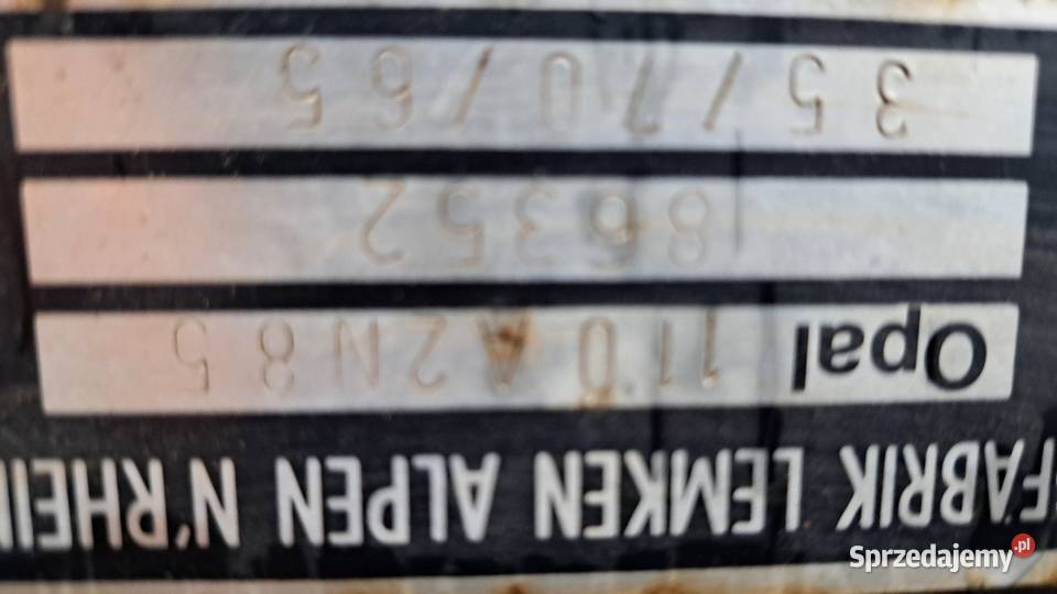 Pług Lemken opal 110 3 skibowy