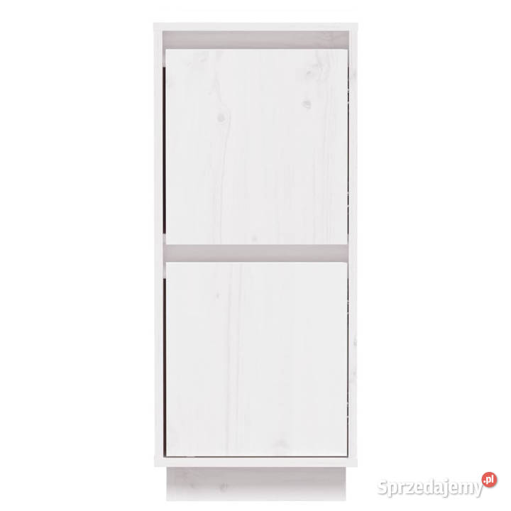 Szafki boczne 2 białe 315x34x75 drewno sosnowe sprzedam