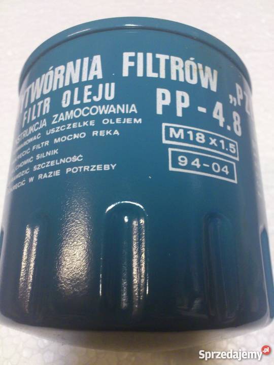 Filtr oleju PP 48 oleju Filtry Gdynia sprzedam