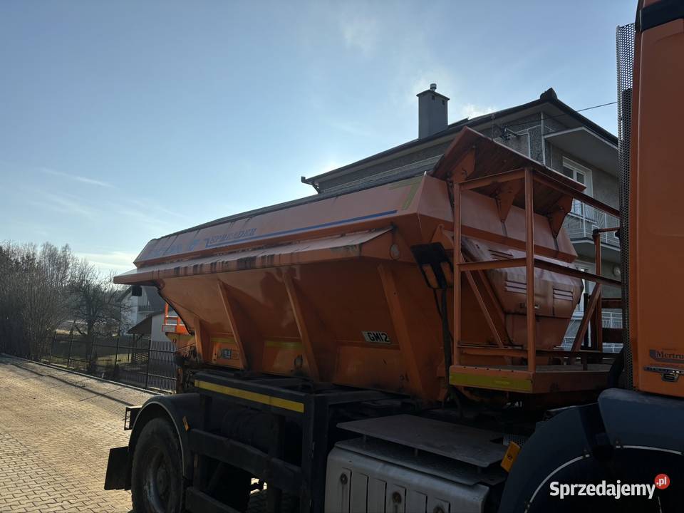 Mercedes Arocs 1824 piaskarka solarka econ 4x4 podkarpackie