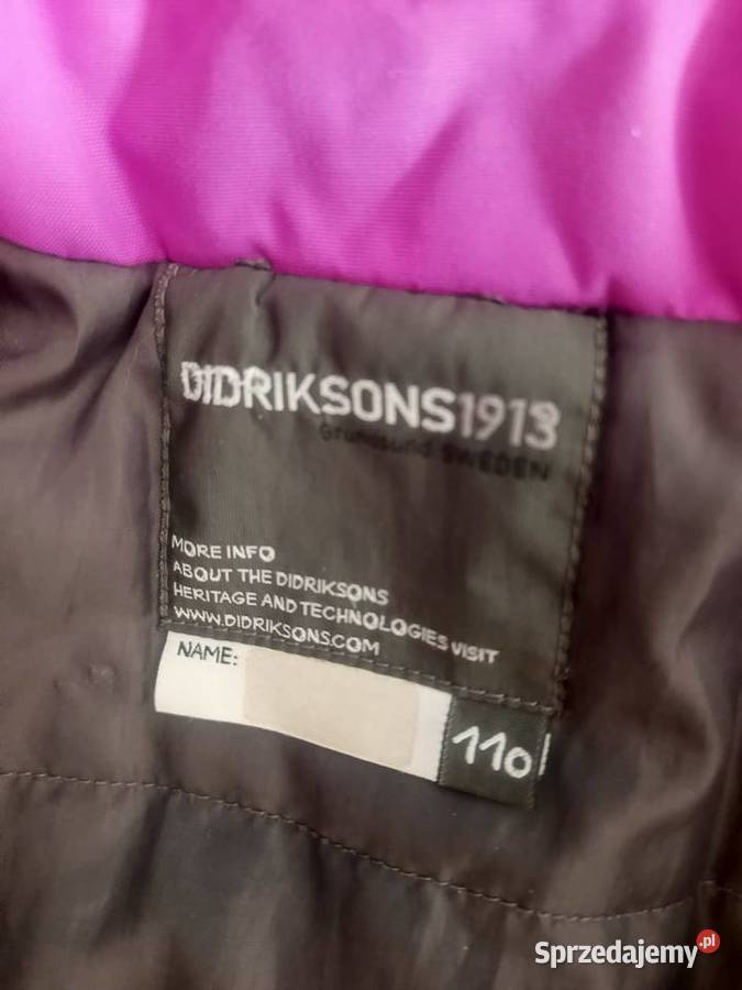 kombinezon jednoczęściowy Didriksons 110 mazowieckie