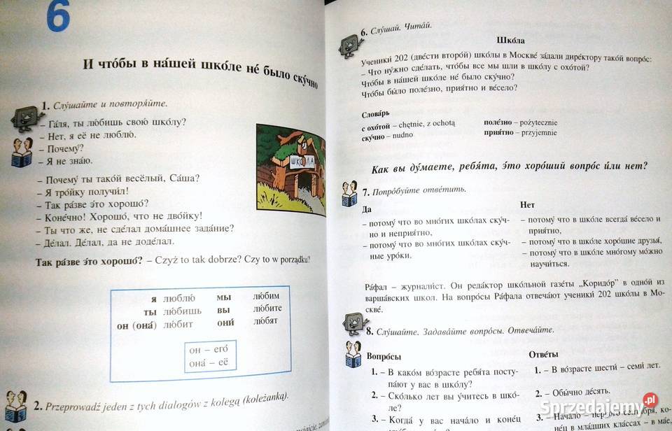 W Moskwu 1 Podręcznik Język rosyjski Władysław Pozostałe Chełm sprzedam