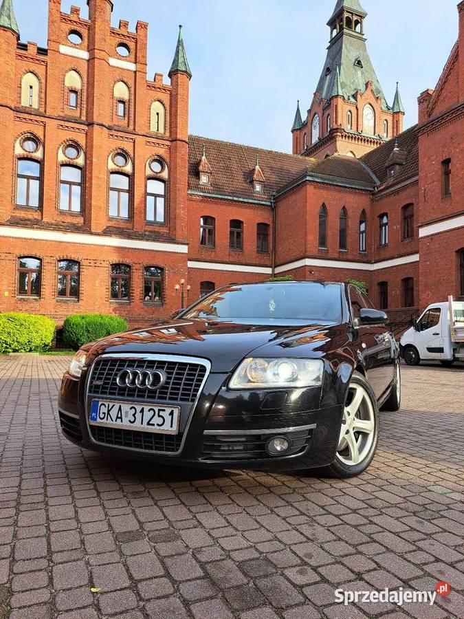 Audi A6 C6 SLine 30 TDI Quattro 233 Automat autoalarm Lębork sprzedam
