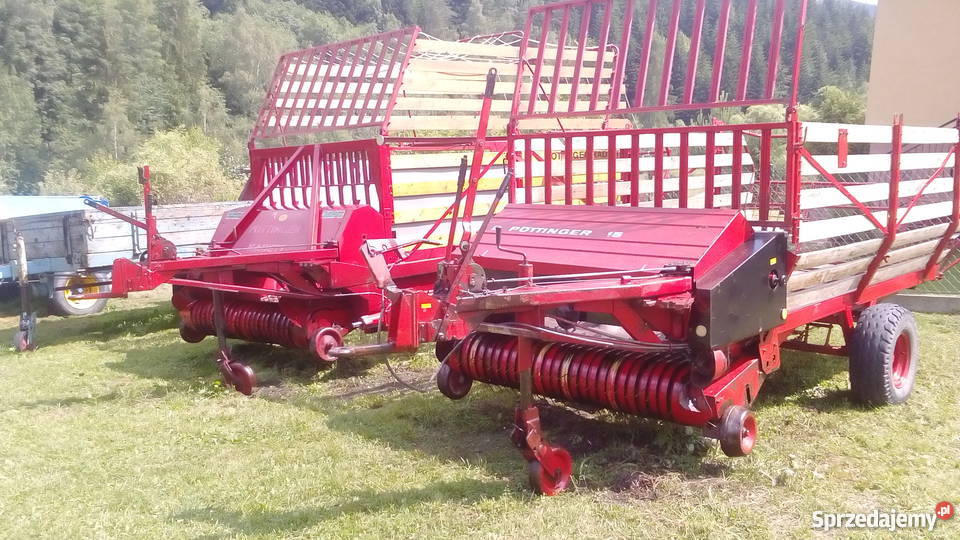 Przyczepa samozbierająca pottinger 15 mała