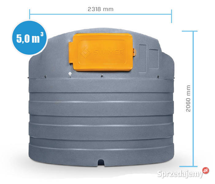 Zbiornik na paliwo ON 5000L Basic Wrocław