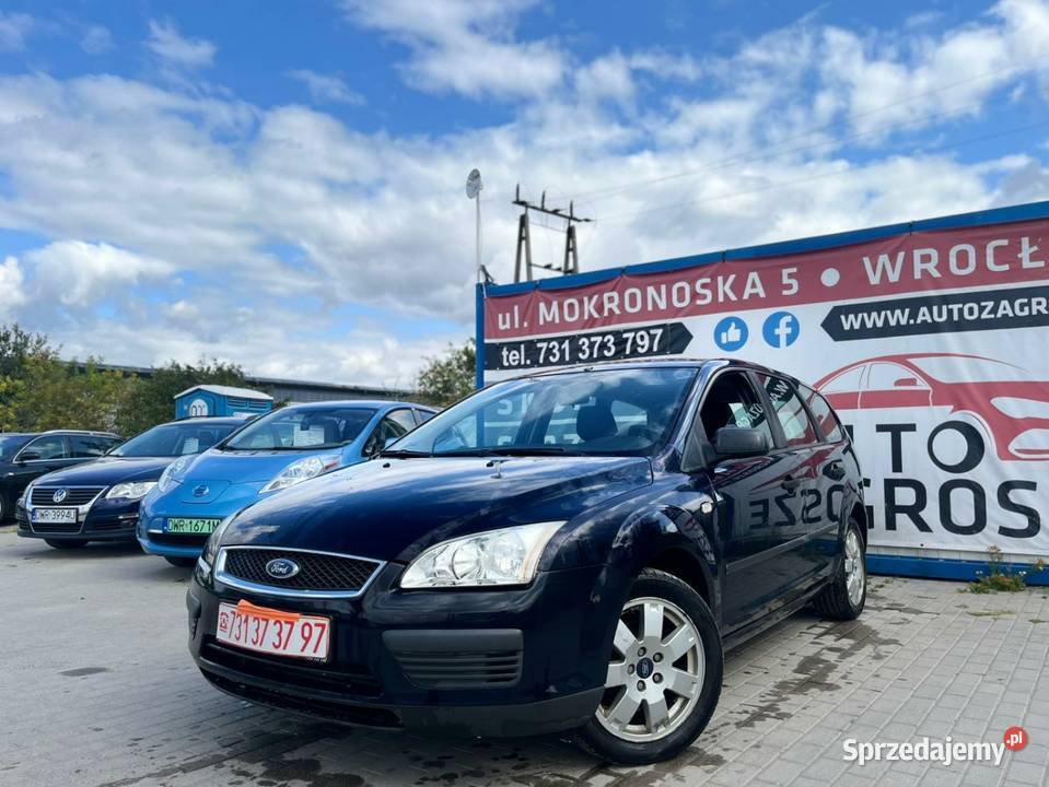 Ford Focus 16 TDCI 2005 Klima Alufelgi Tempomat 410000km Wrocław