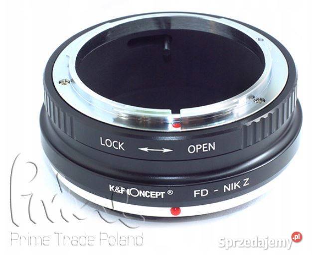 Adapter Canon FD na NIKONZ jakość ma znaczenie Warszawa
