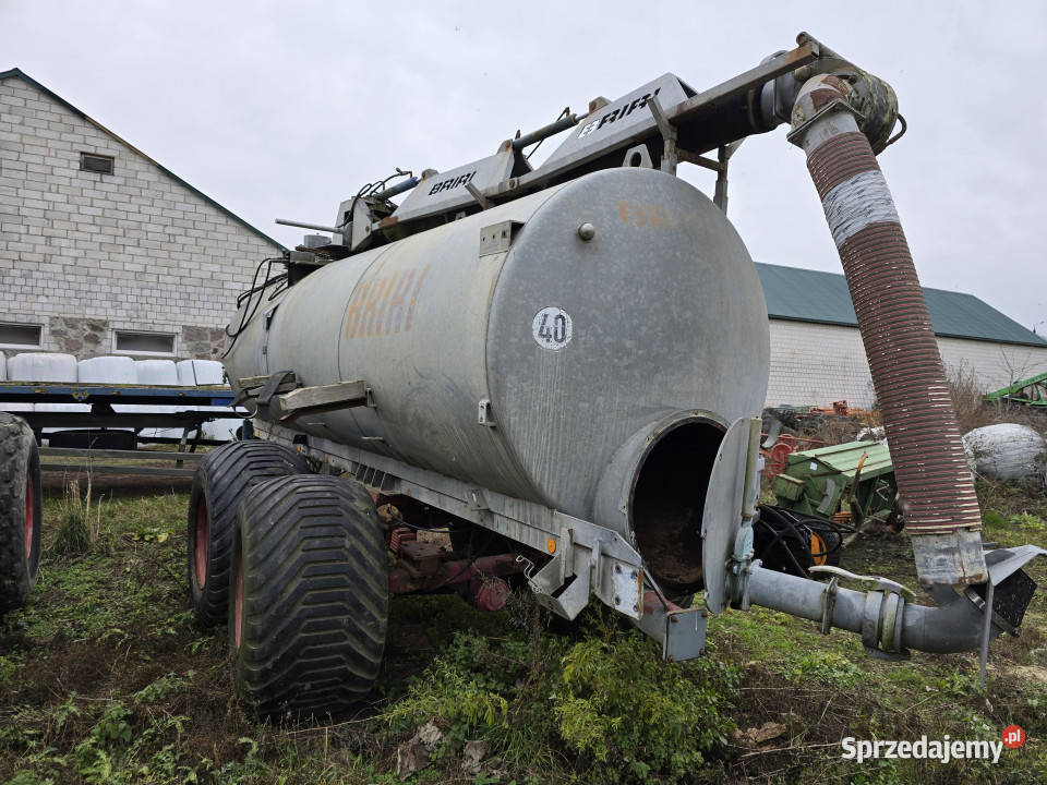 Wóz asenizacyjny BRIRI Behalterbau VTTW140 14 Baliki