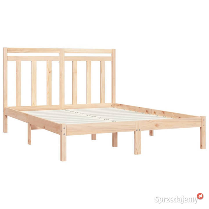 Rama łóżka lite drewno podwójna 120x190 mazowieckie