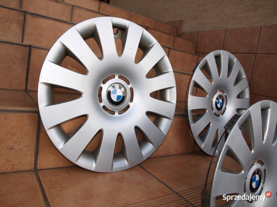 BMW kołpaki 16 oryginalne komplet 4 sztuki stalowe Koła i felgi Części samochodowe