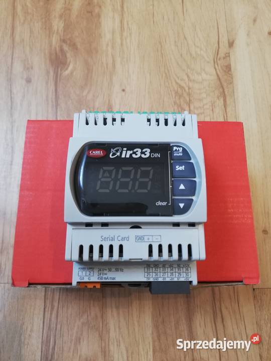 SterownikRegulator CAREL ir33 DIN DN33Z9MR20 Dom i Ogród Chojnice