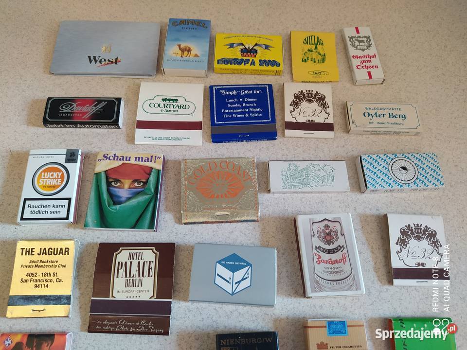 Zapałki kolekcjonerskie Gdańsk