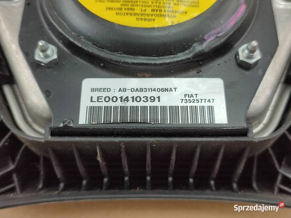 PODUSZKA AIRBAG KIEROWCY LANCIA LYBRA 839 osobowe sprzedam