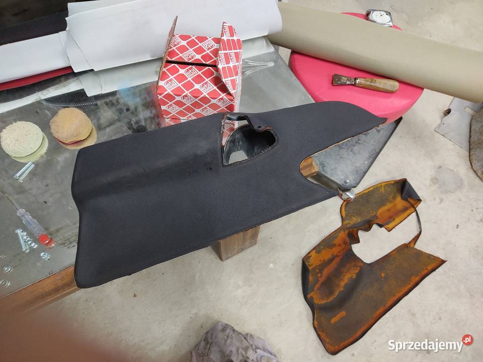 Wymiana podsufitki materiałowych obić boczków Księżpol