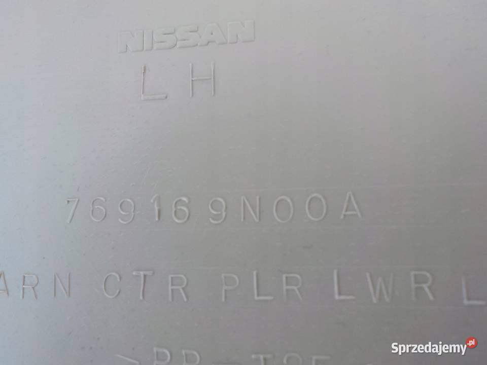 OSŁONA SŁUPKA DOLNA PRAWA LEWA NISSAN MAXIMA A35 Wyposażenie wnętrza sprzedam
