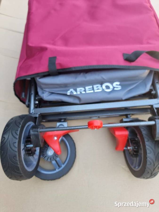 Wózek Transportowy Ręczny z Daszkiem Arebos śląskie Poręba
