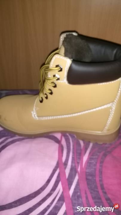 buty zimowe ala Timberland Kozaki