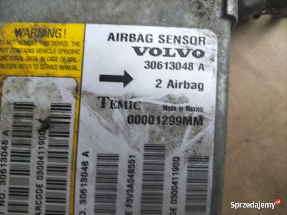 VOLVO V40 S40 30613048A SENSOR MODUŁ KOMPUTER osobowe Kamień-Kolonia