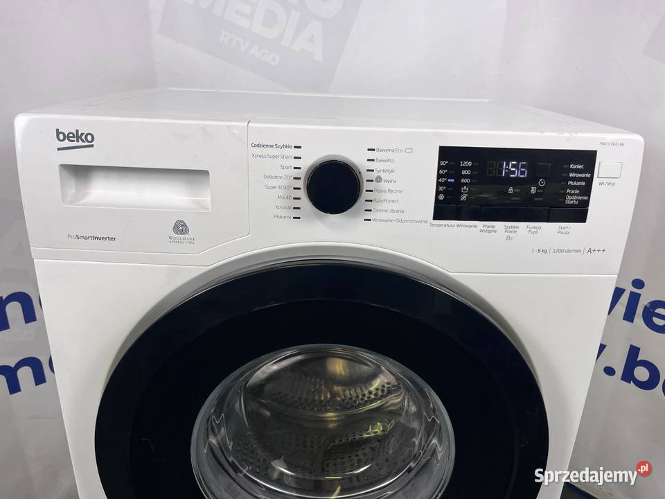 Pralka Beko Inverter Silnik Eco Slim 6 1200 A Wiejca