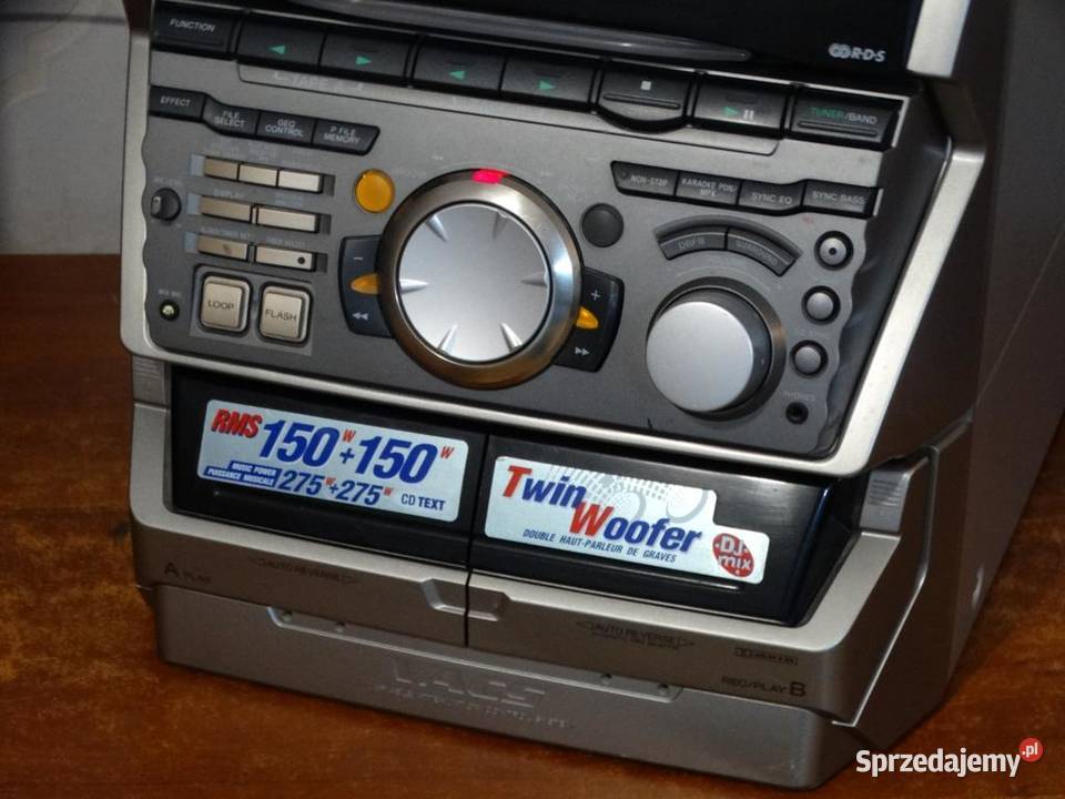 Wieża Sony HCDRXD9 mocna WYSYŁKA Jasło