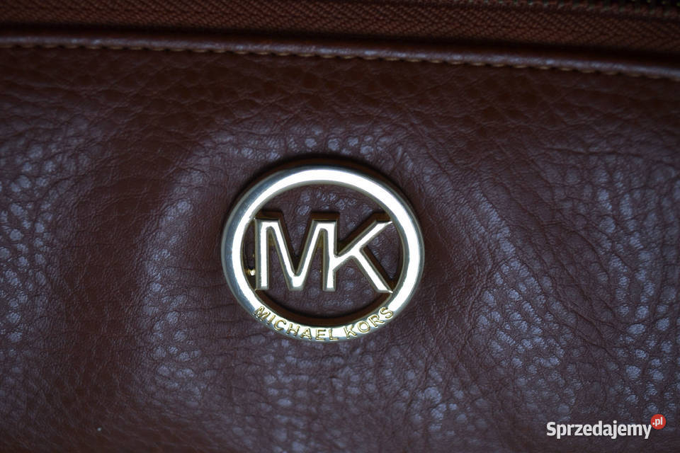 brązowy portfel Michael Kors portfel MK duży mazowieckie Warszawa