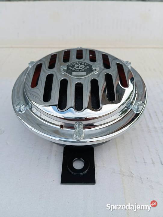 SYGNAŁ KLAKSON BELMA 6V JUNAK SHL CHROM opolskie