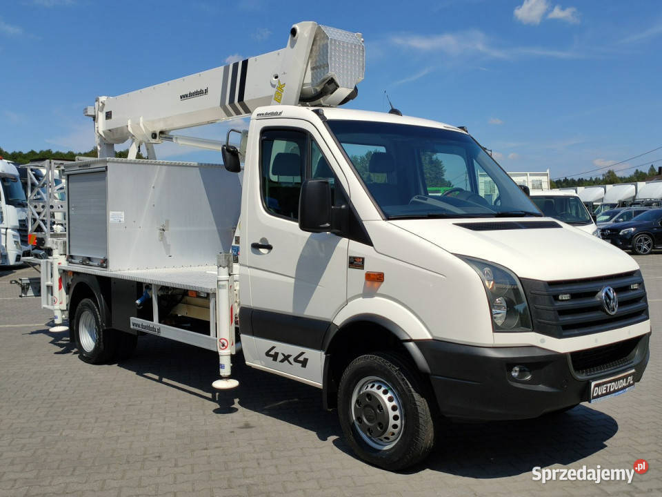 Iveco Volkswagen Crafter 4x4 Zwyżka 21m Samochody ciężarowe Widełki