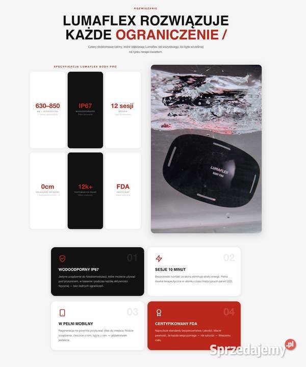 Lumaflex Body Pro PREMIUM Polska Edycja Warszawa