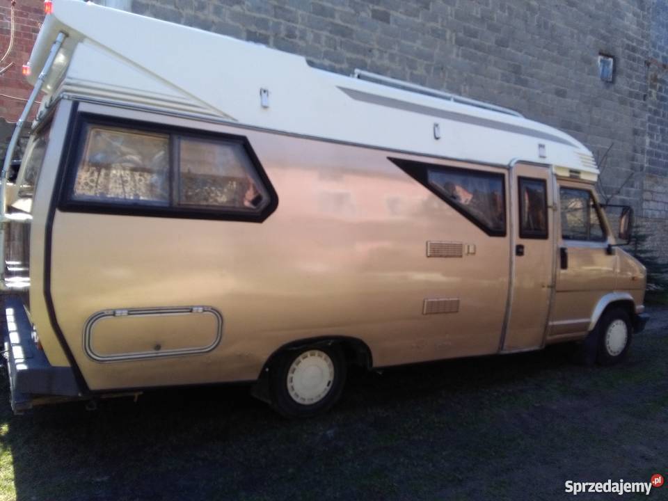 Kamper Fiat Ducato model HOBBY 600 Rok produkcji 1985 Gniazdów