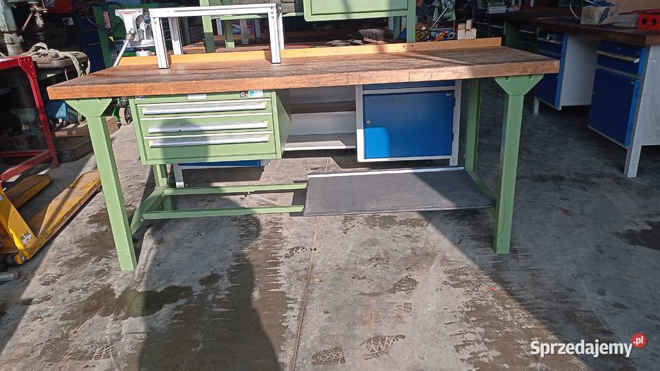 stół warsztatowy 2007085 z szufladami Brzesko