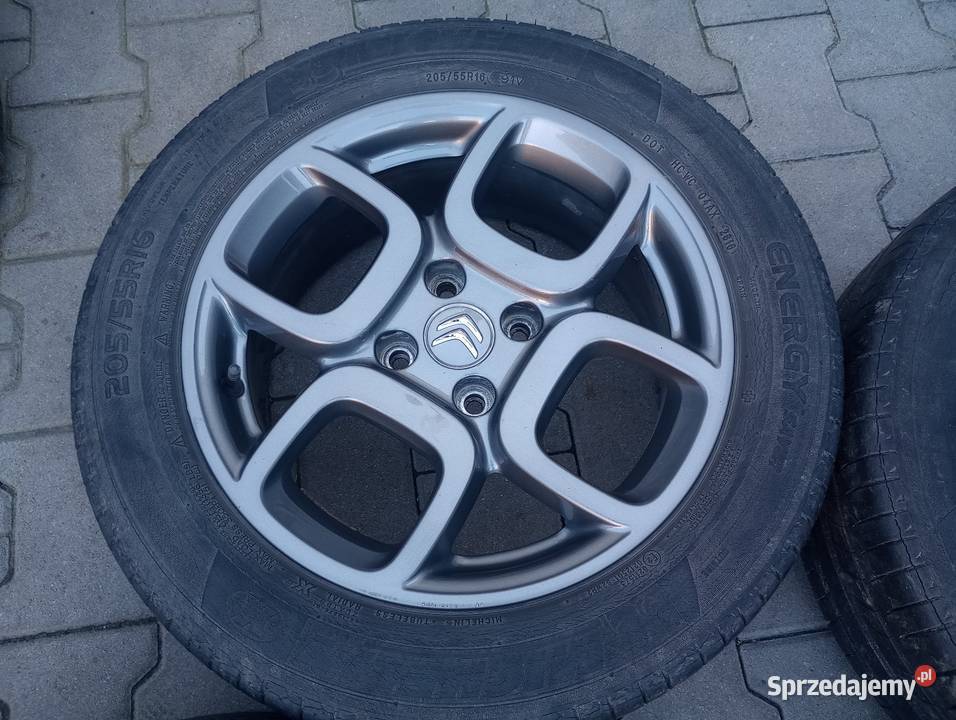 Alufelgi 16 4x108 et19 Oryginalne Citroen C4 kujawsko-pomorskie Włocławek sprzedam